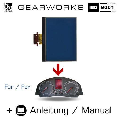 Tacho display für golf v - tacho, 5
